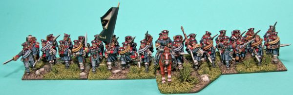 Prussian Landwehr Infantry: Charging